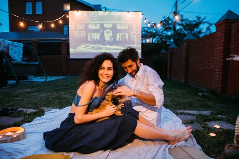 backyard movie night ideas