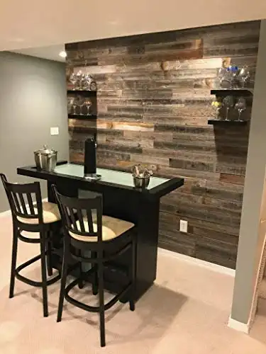 bedroom wall ideas with wood