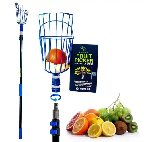 Telescoping Fruit Picker