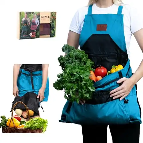 best gadgets for gardeners harvesting apron