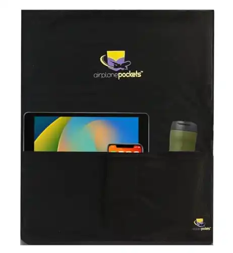 Airplane Tray Table Cover & Seat Back Organizer/Storage