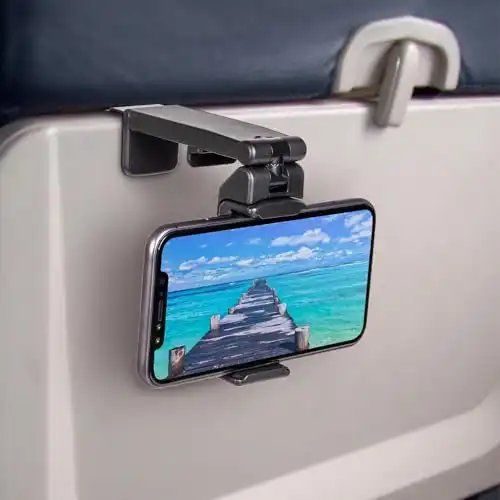 gadgets to take on a flight phone mount