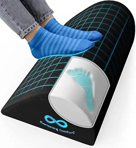 how to make home office relaxing foot rest